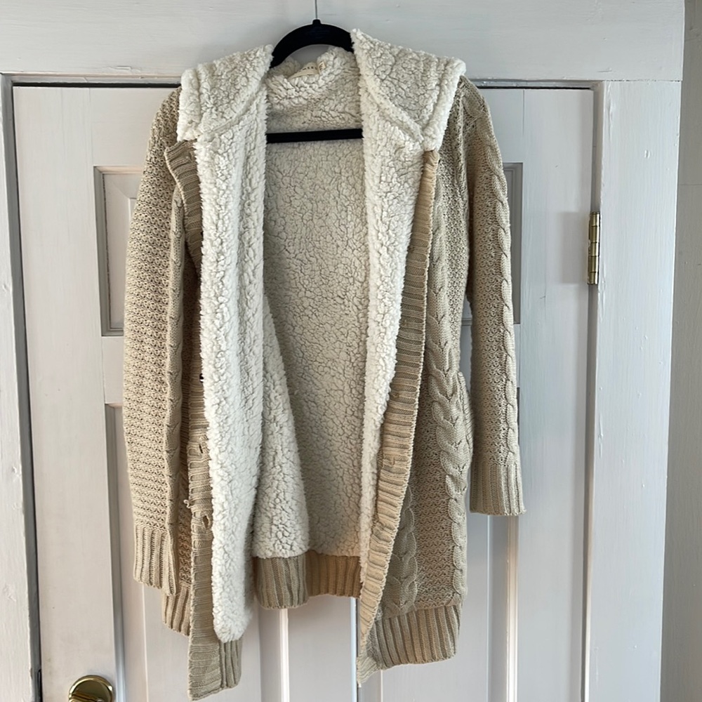 Fuzzy sweater